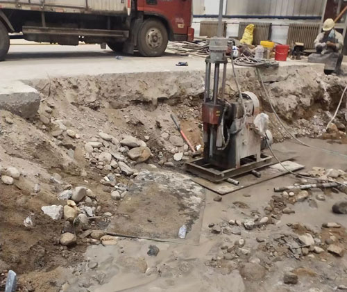 紫阳公路下沉压浆
